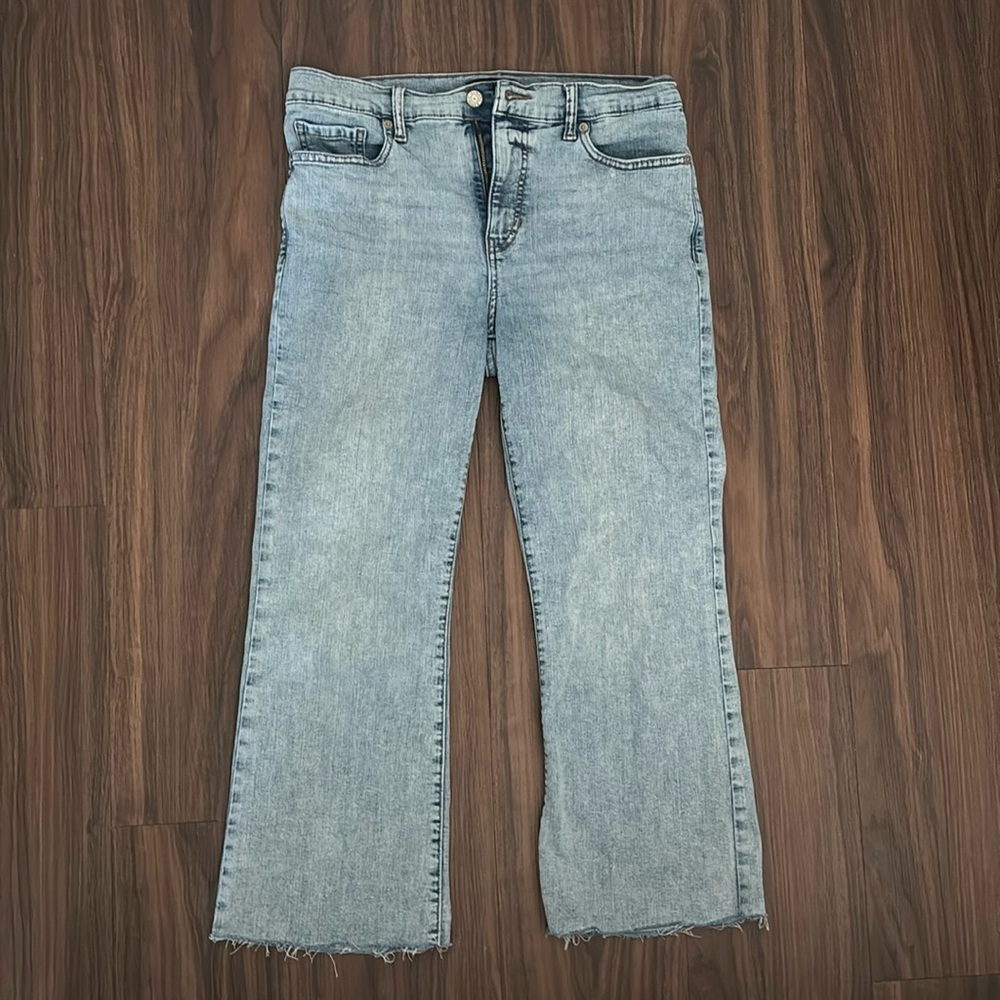 Banana Republic Cropped Bootcut Jeans